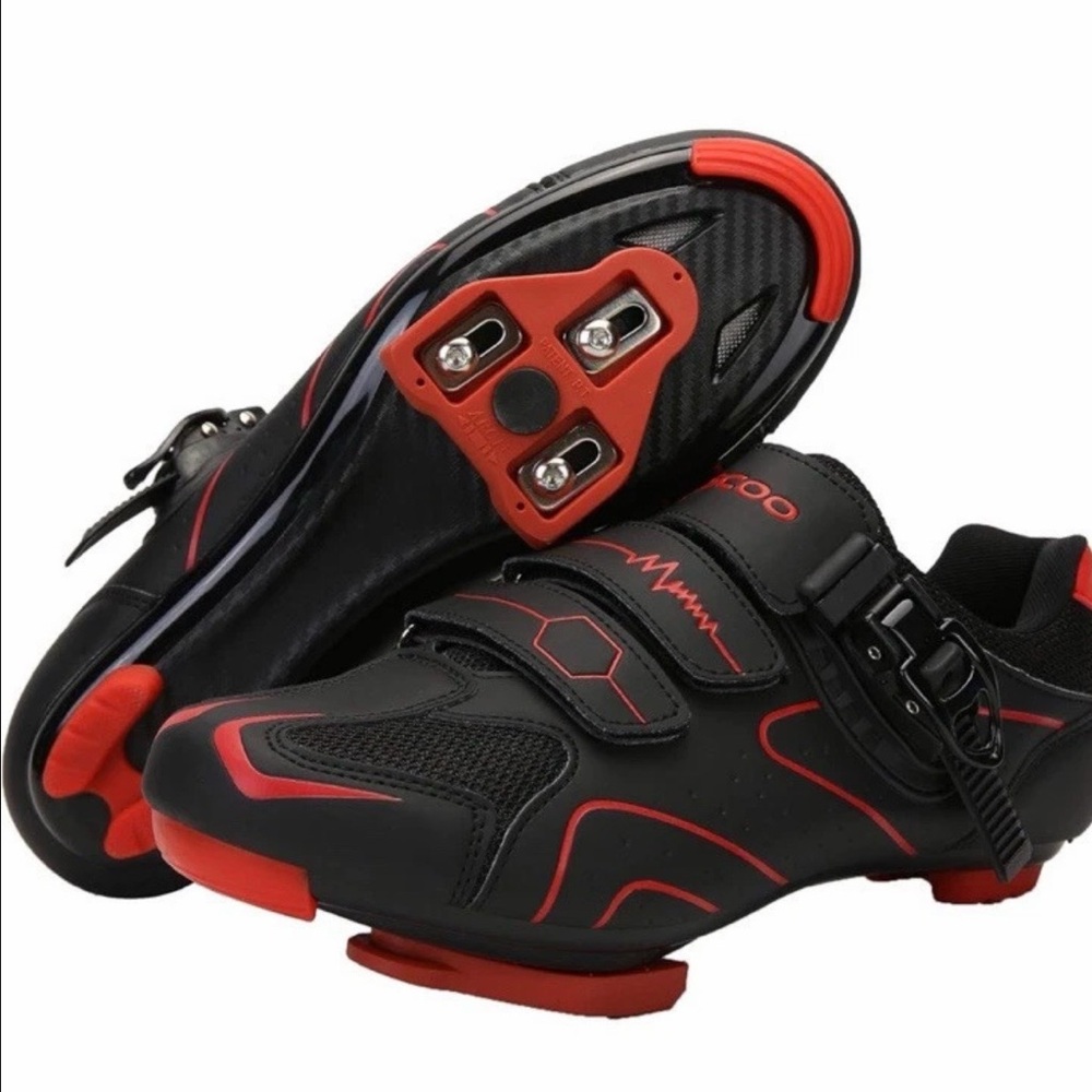 Kescoo Unisex Cycling Shoes Compatible w/ Peloton Indoor Road Bike Shoes NIB
